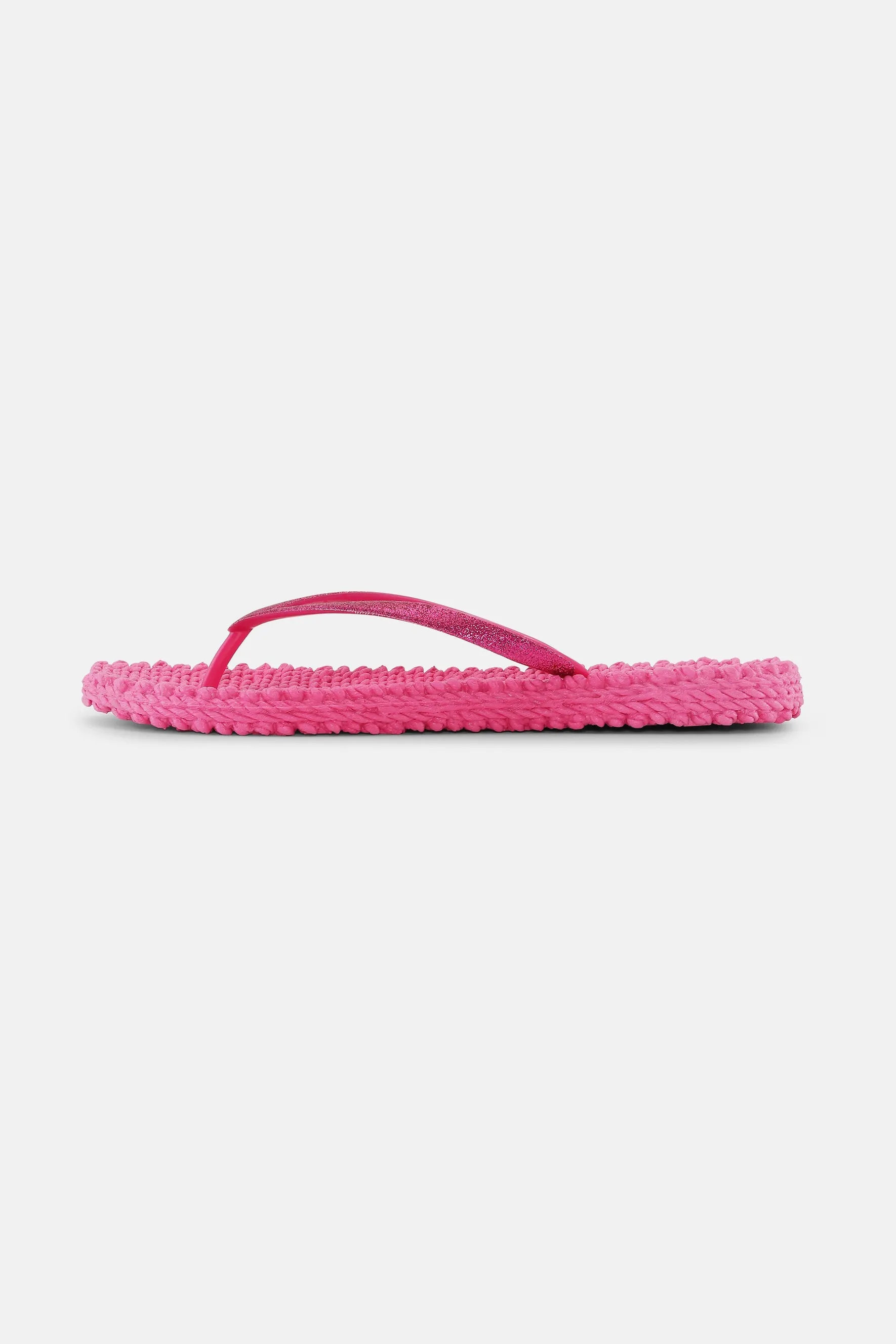 Flip Flop With Glitter - Magenta