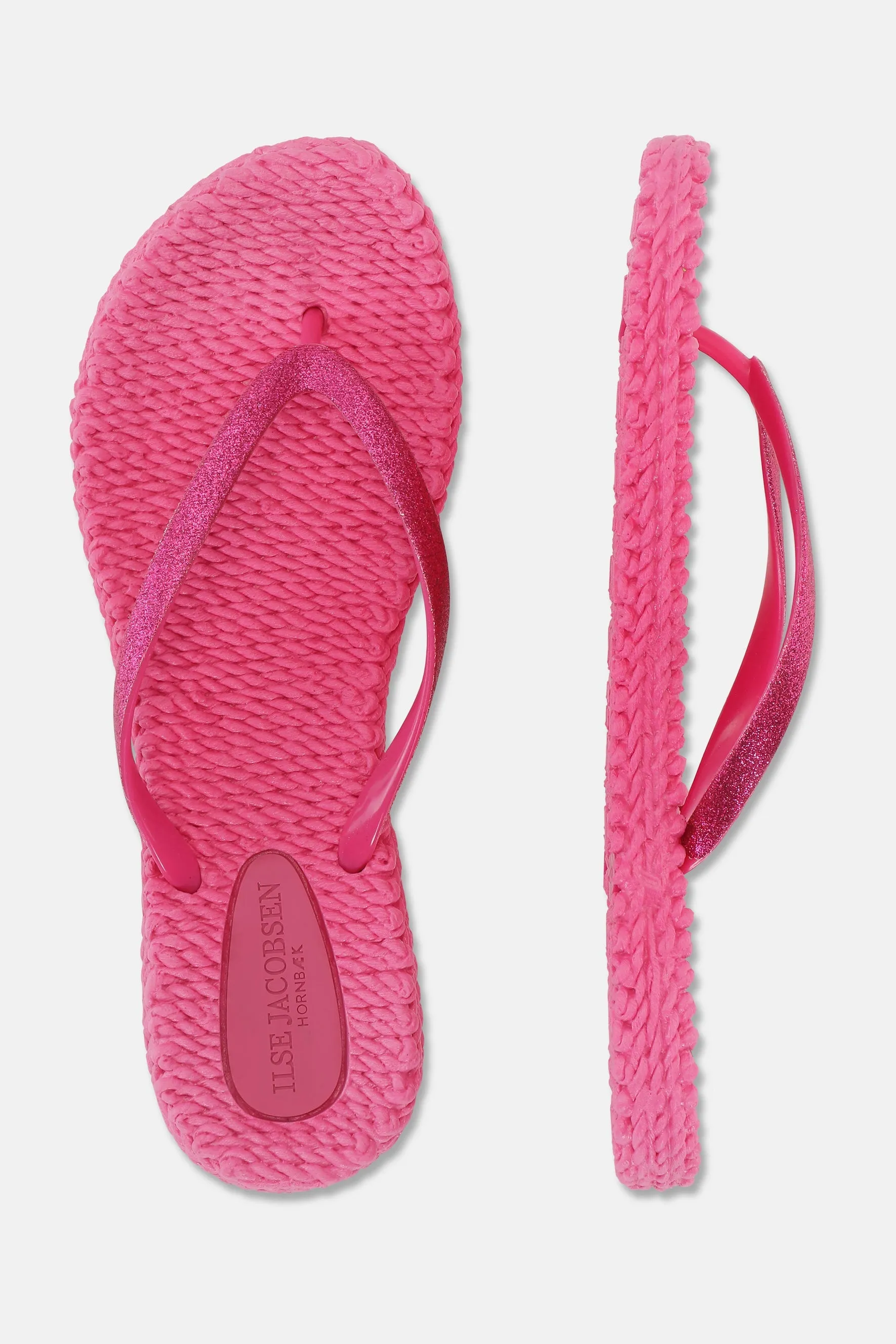 Flip Flop With Glitter - Magenta