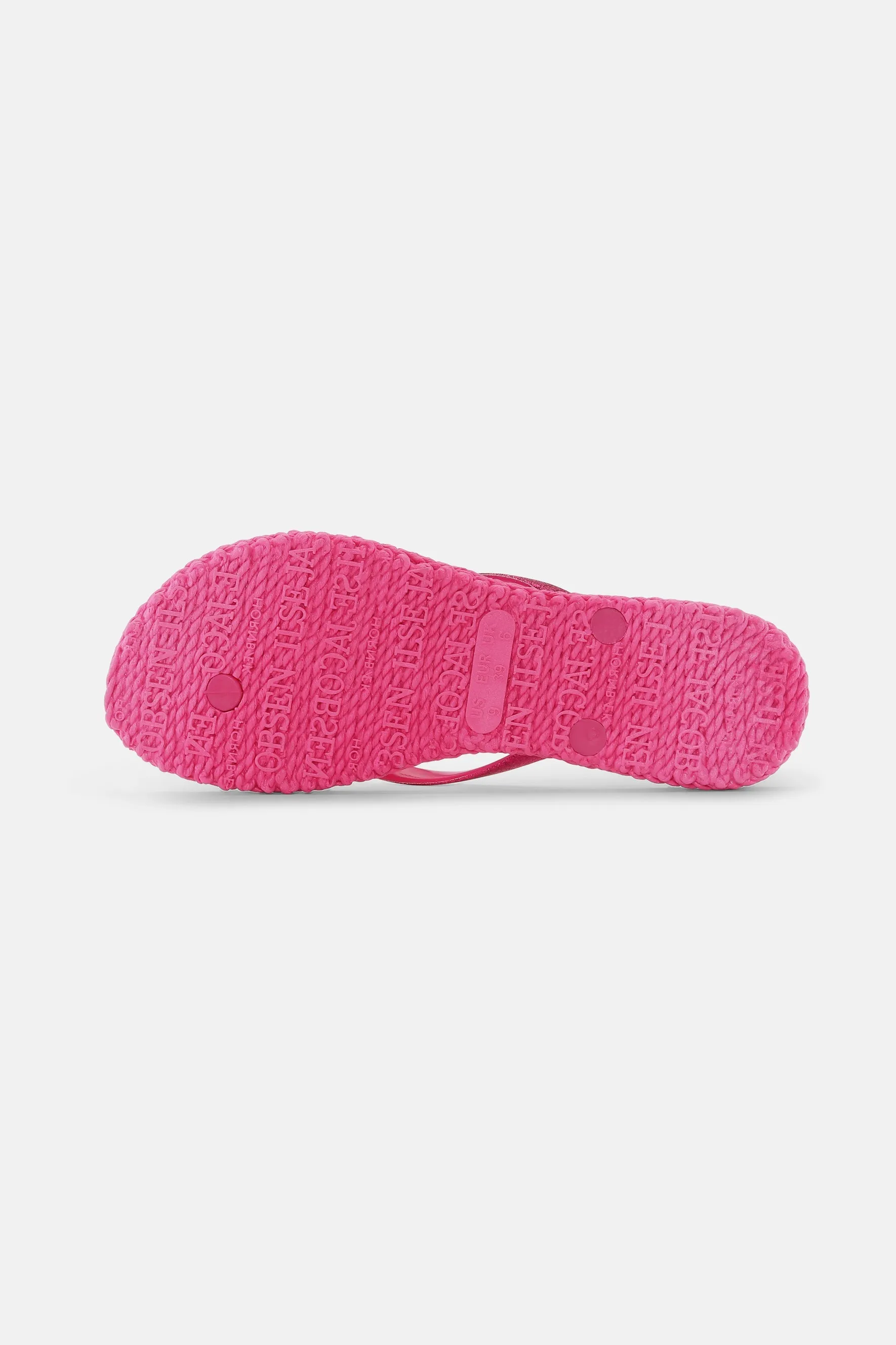 Flip Flop With Glitter - Magenta