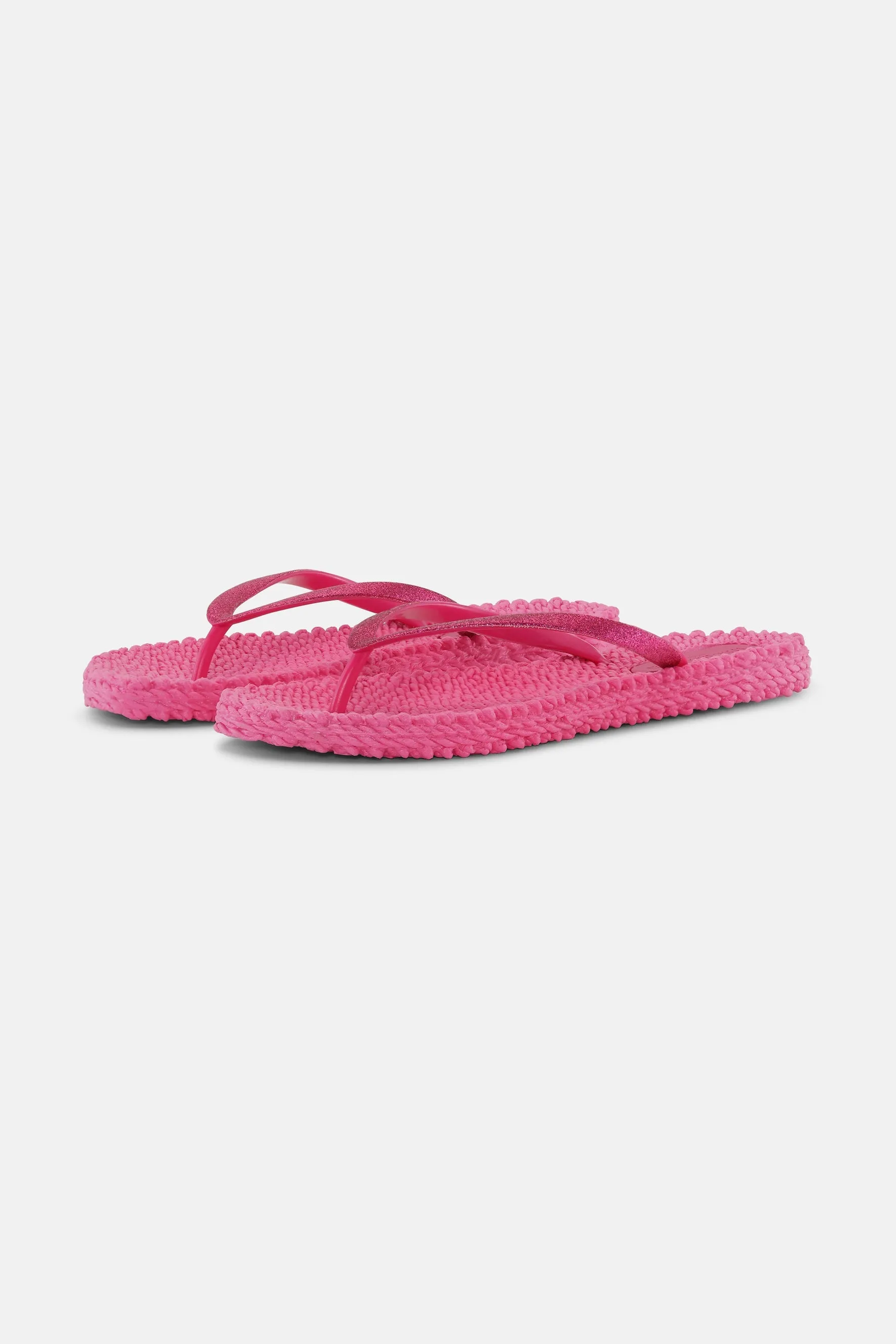 Flip Flop With Glitter - Magenta