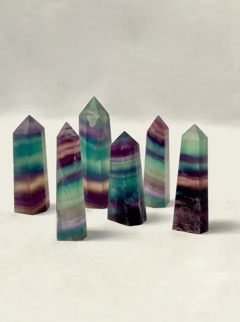Fluorite Crystal Point