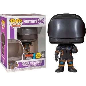 Fortnite - Dark Voyager Metallic Glow in the Dark #442 Pop Vinyl Funko NYCC 2019 Exclusive