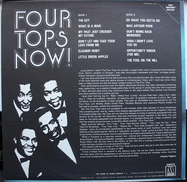 Four Tops - Four Tops Now! - LP