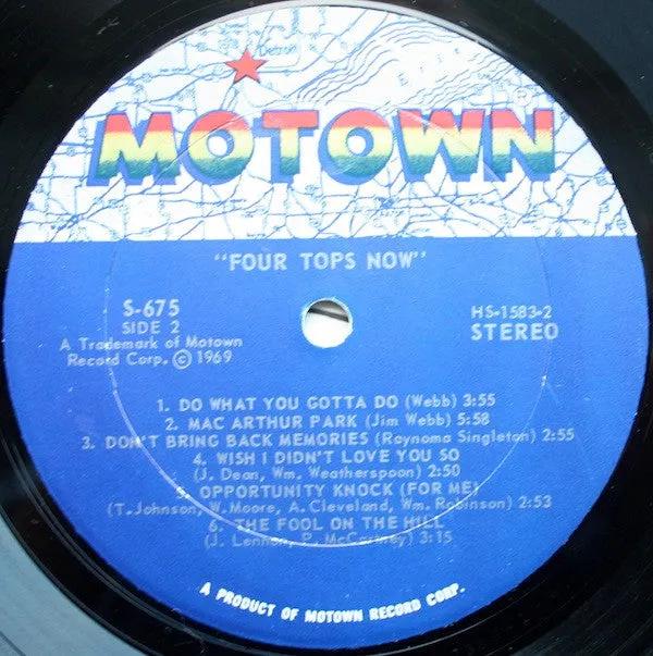 Four Tops - Four Tops Now! - LP