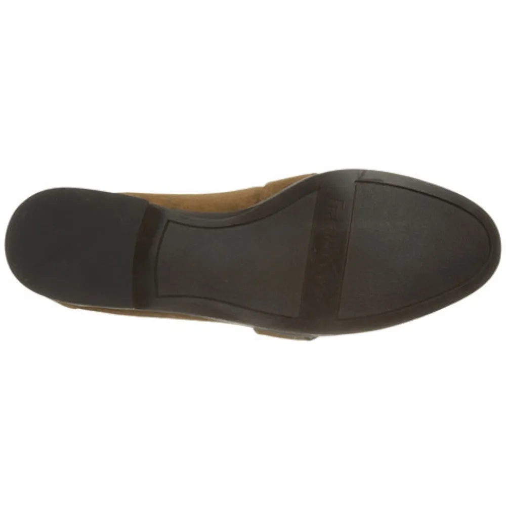 Franco Sarto Baylor Cognac Suede Slip-on Loafer