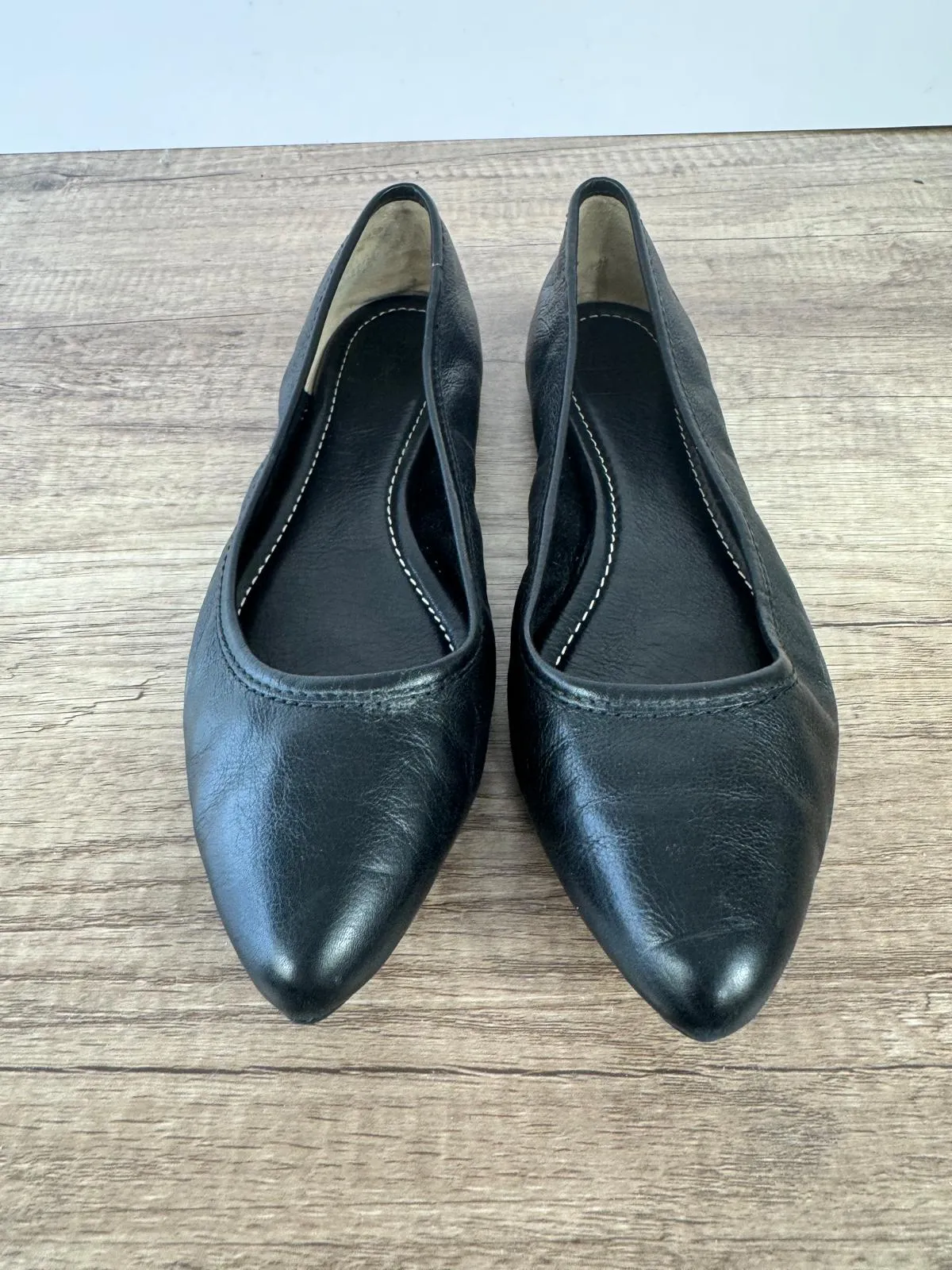 FRYE REGINA BALLET FLATS POINTED TOE