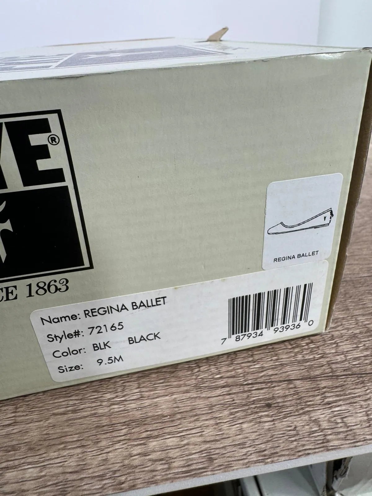 FRYE REGINA BALLET FLATS POINTED TOE