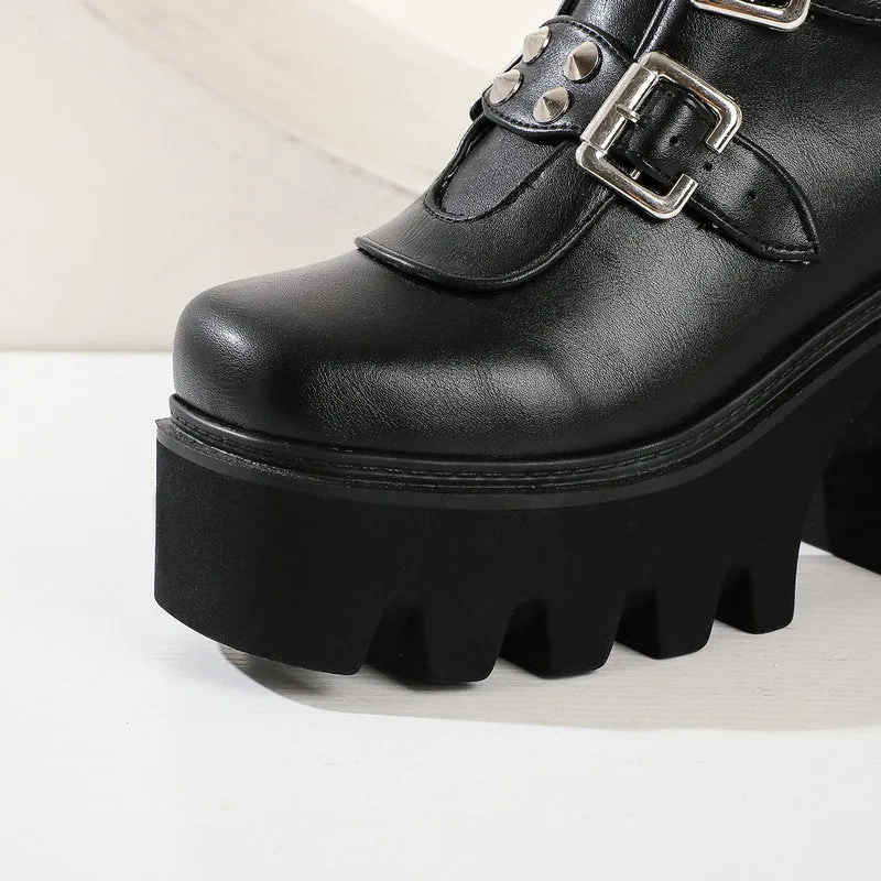 Funki Buys | Shoes | Women's Gothic Punk Platform Shoes