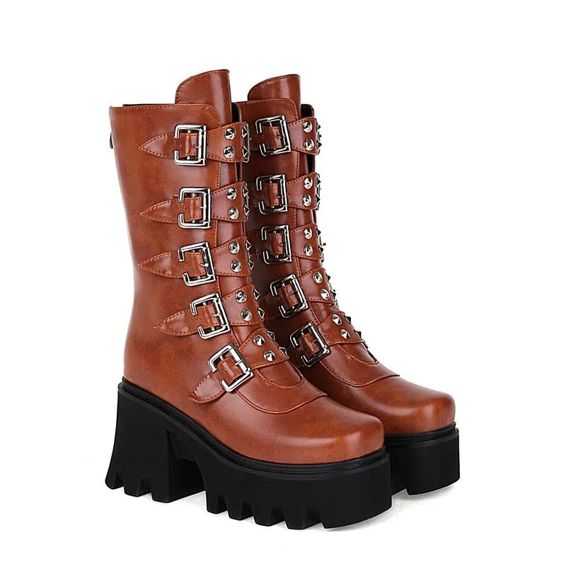Funki Buys | Shoes | Women's Gothic Punk Platform Shoes