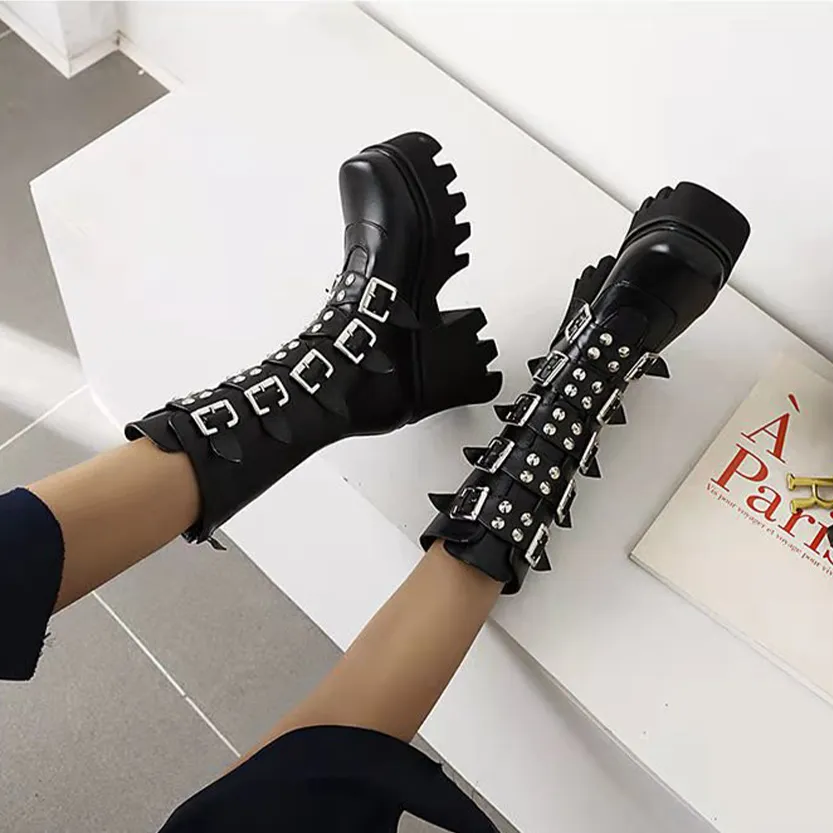 Funki Buys | Shoes | Women's Gothic Punk Platform Shoes