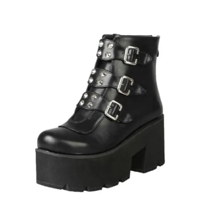 Funki Buys | Shoes | Women's Gothic Punk Platform Shoes