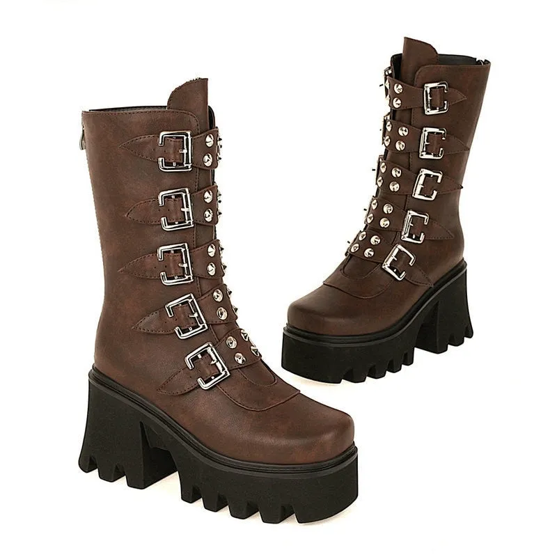 Funki Buys | Shoes | Women's Gothic Punk Platform Shoes