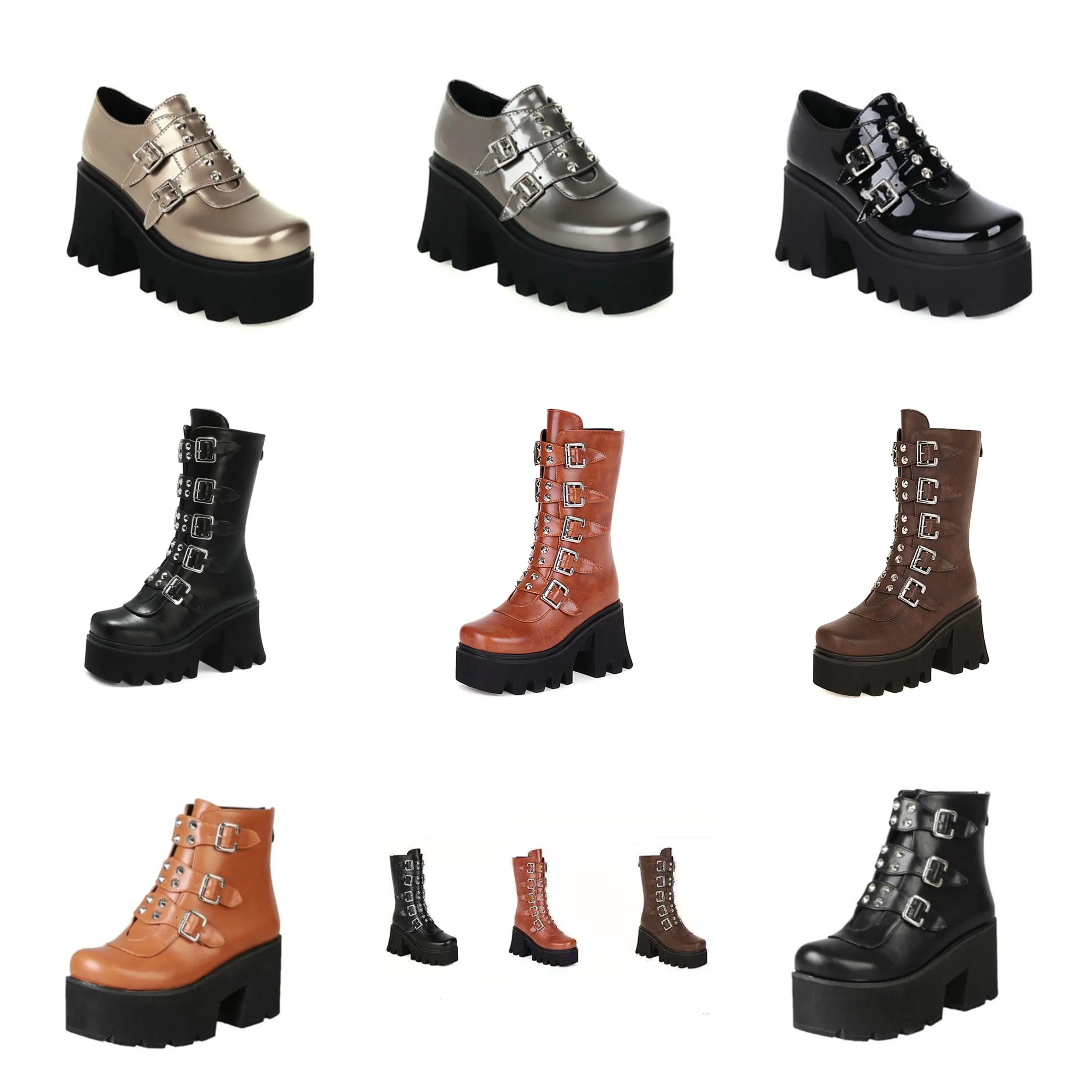 Funki Buys | Shoes | Women's Gothic Punk Platform Shoes