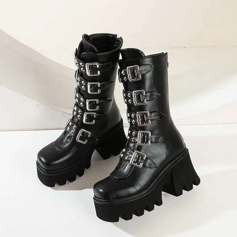 Funki Buys | Shoes | Women's Gothic Punk Platform Shoes