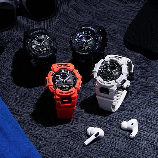 G-Shock Bluetooth Step Watch Red Digital GBA900-4A
