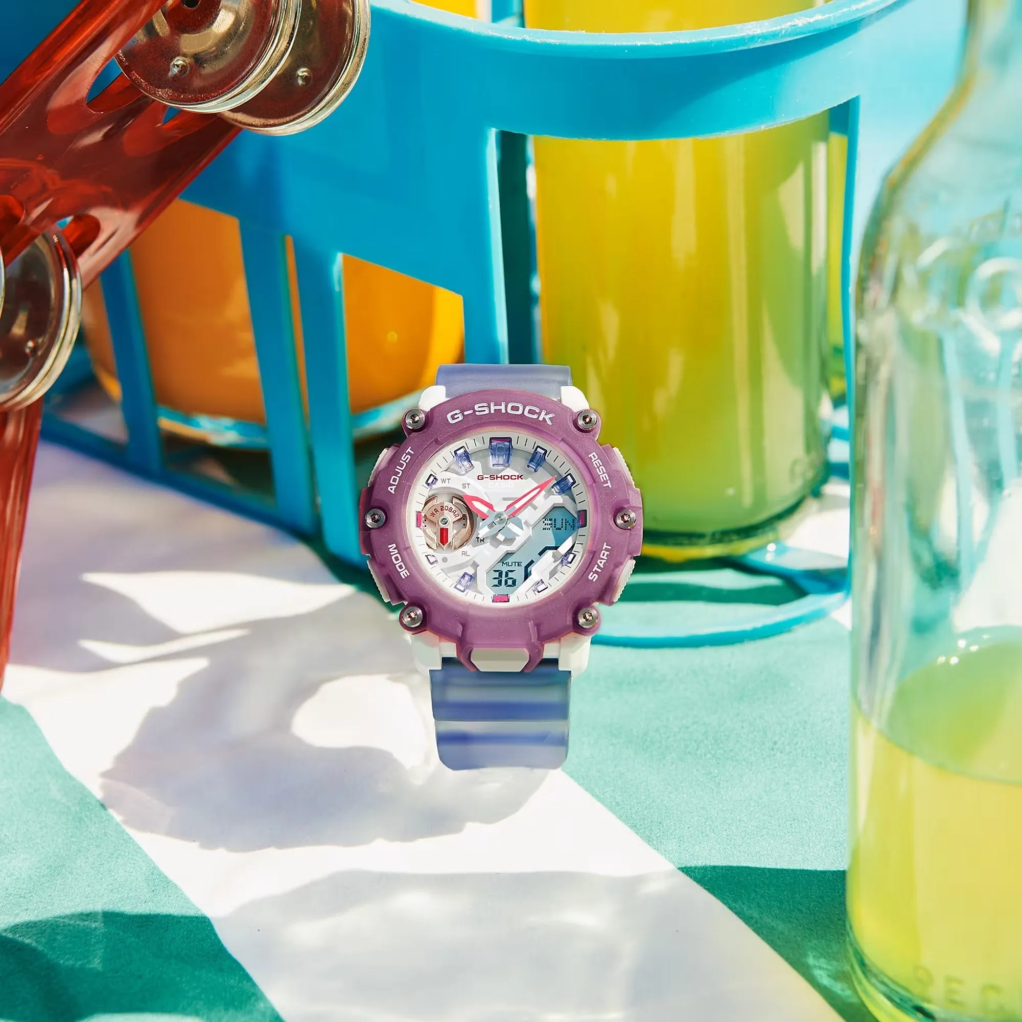 G Shock GMAS Mid-Size GMAS2200PE-6A