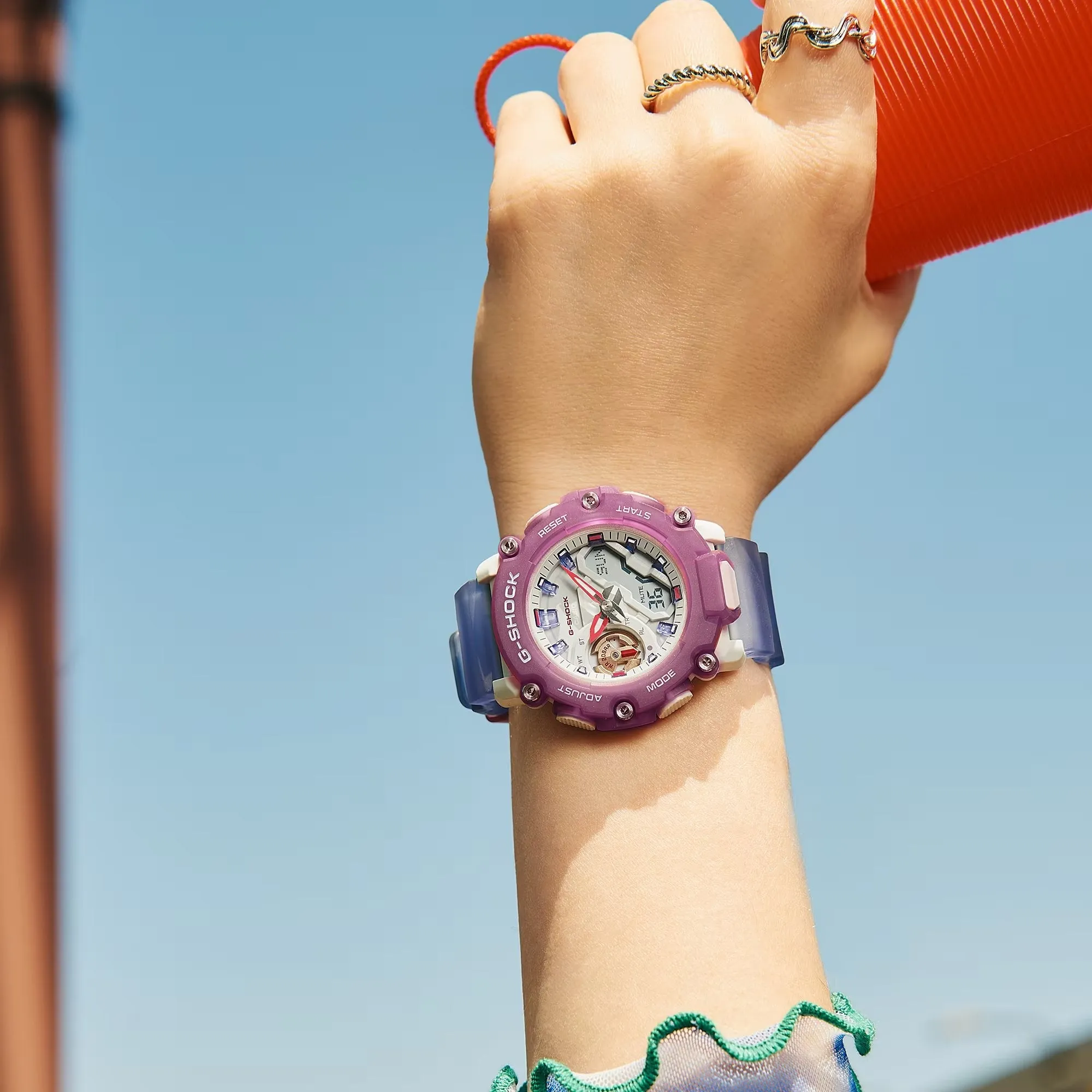 G Shock GMAS Mid-Size GMAS2200PE-6A