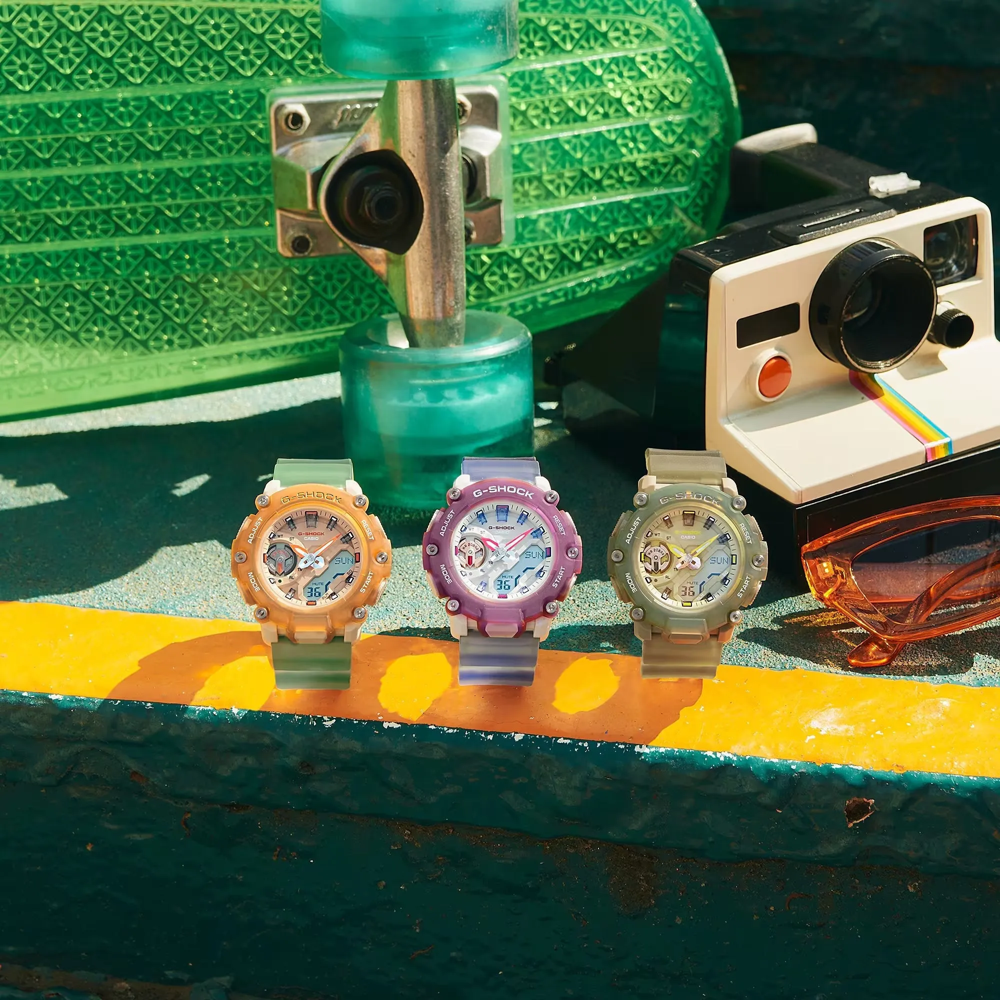 G Shock GMAS Mid-Size GMAS2200PE-6A