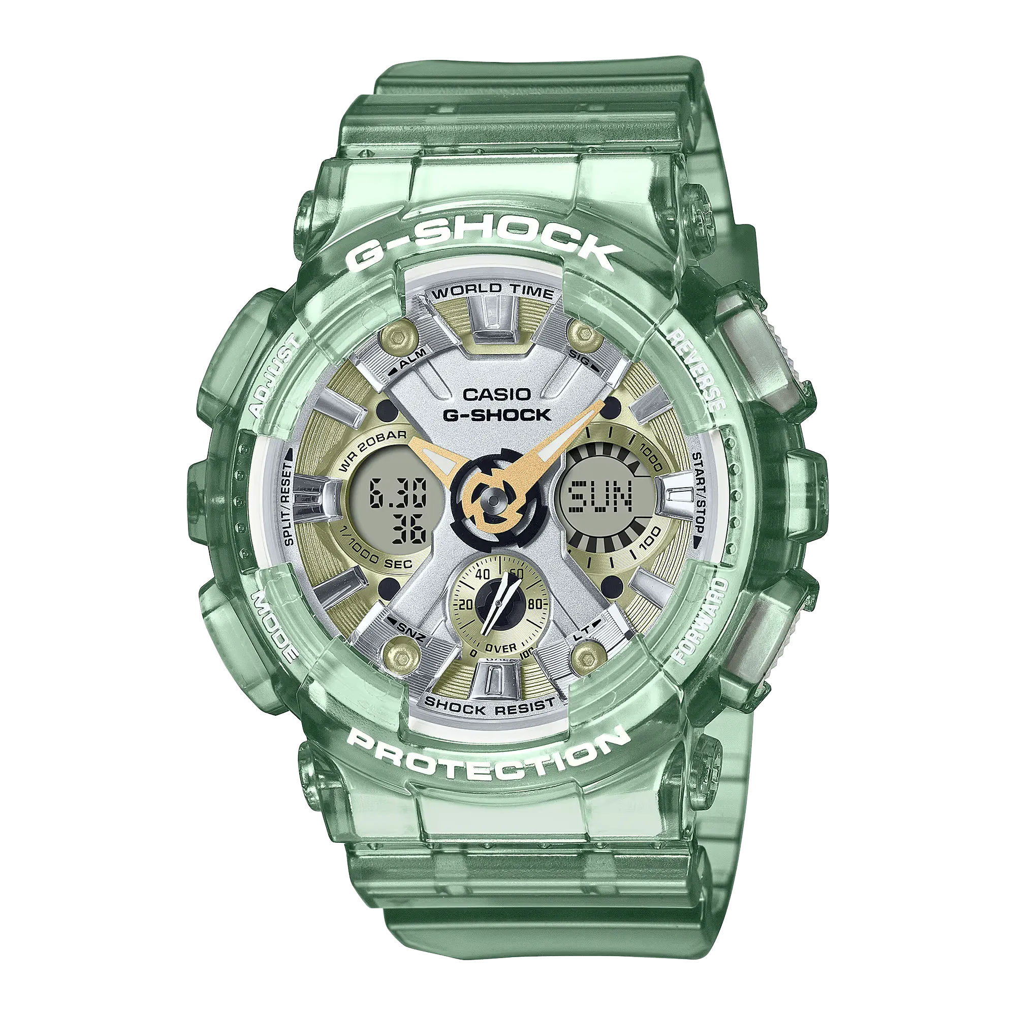 G-Shock GMAS Skeleton Series GMAS120GS-3A