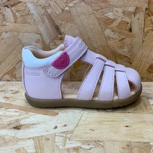 Geox Infant B Macchia B B Gladiator Sandals - Light Rose