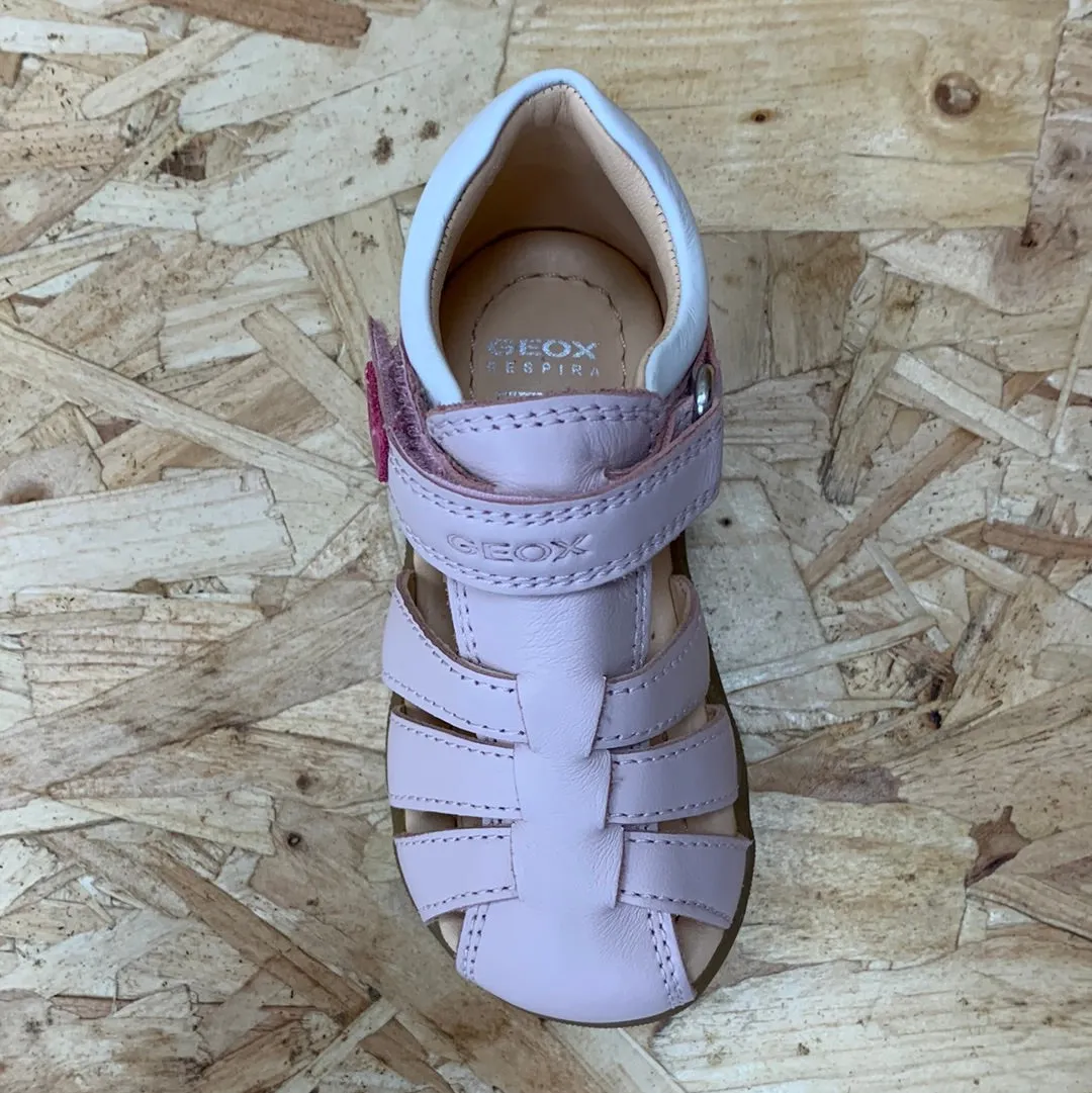 Geox Infant B Macchia B B Gladiator Sandals - Light Rose