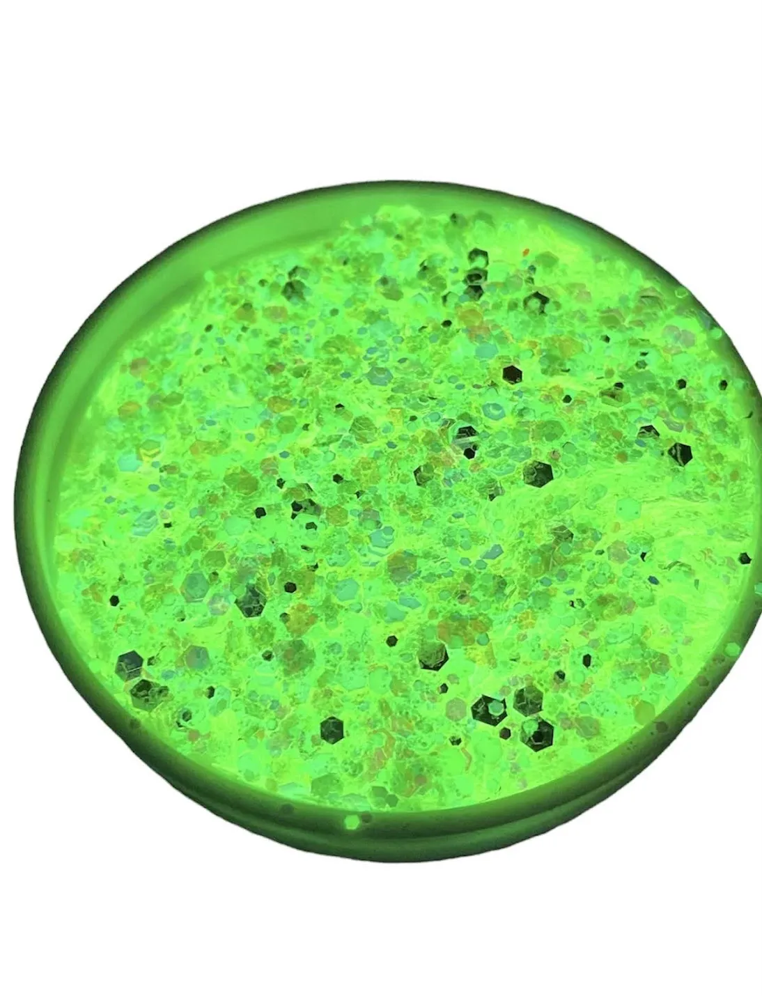 Ghost Glow in the Dark Glitter Chunky Mix