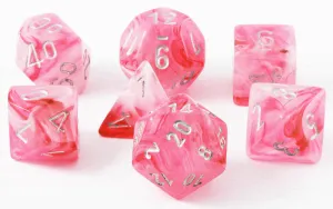 Ghostly Glow Dice (Pink) RPG Role Playing Game Dice Set