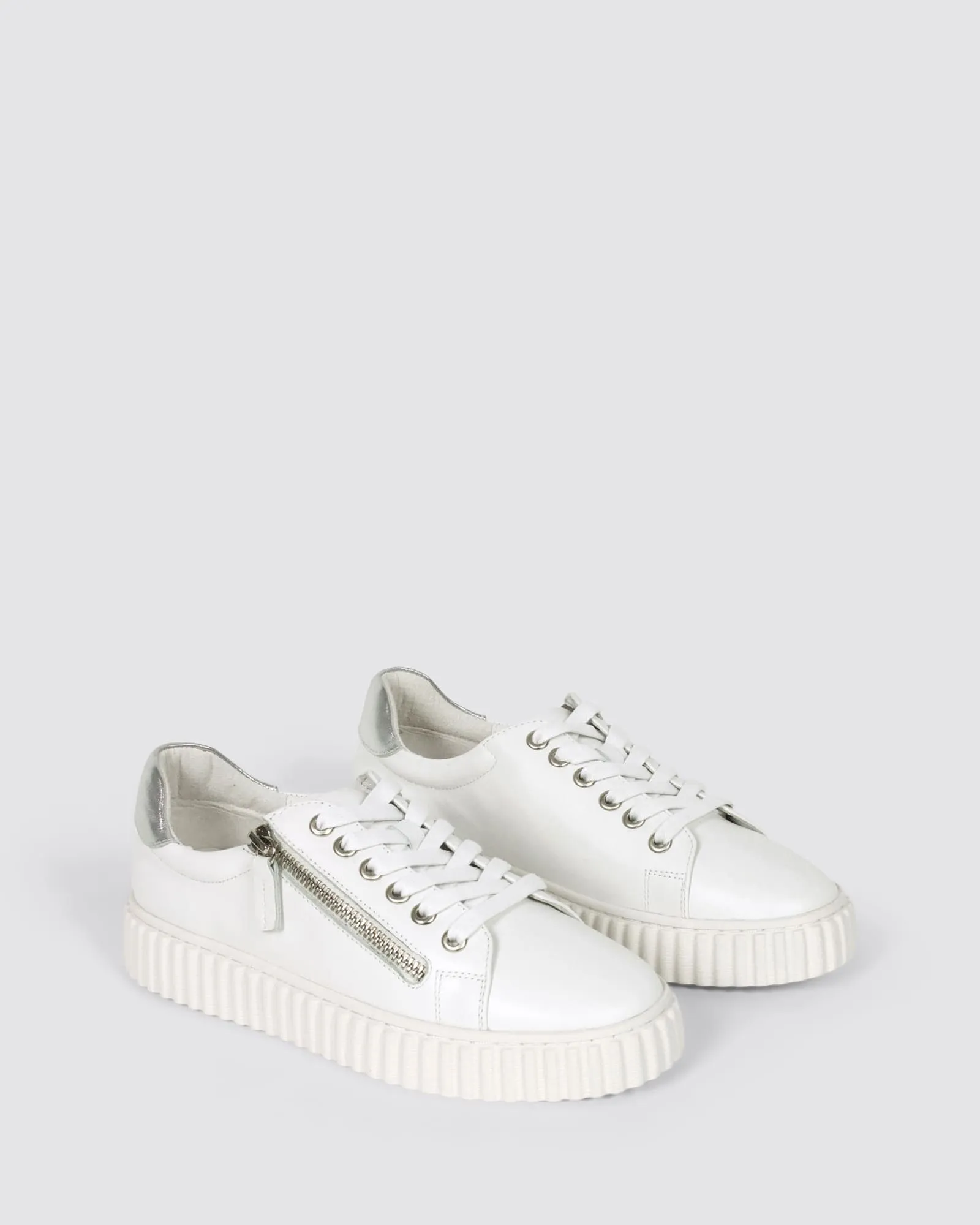 GI SNEAKERS WHITE LEATHER