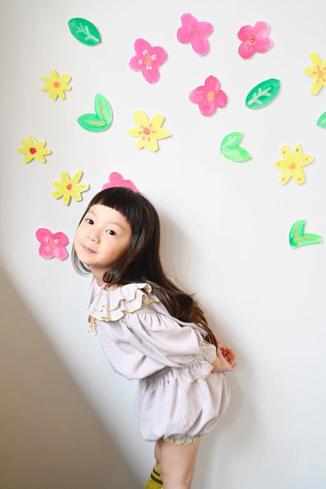Gingham Tops&Bloomers