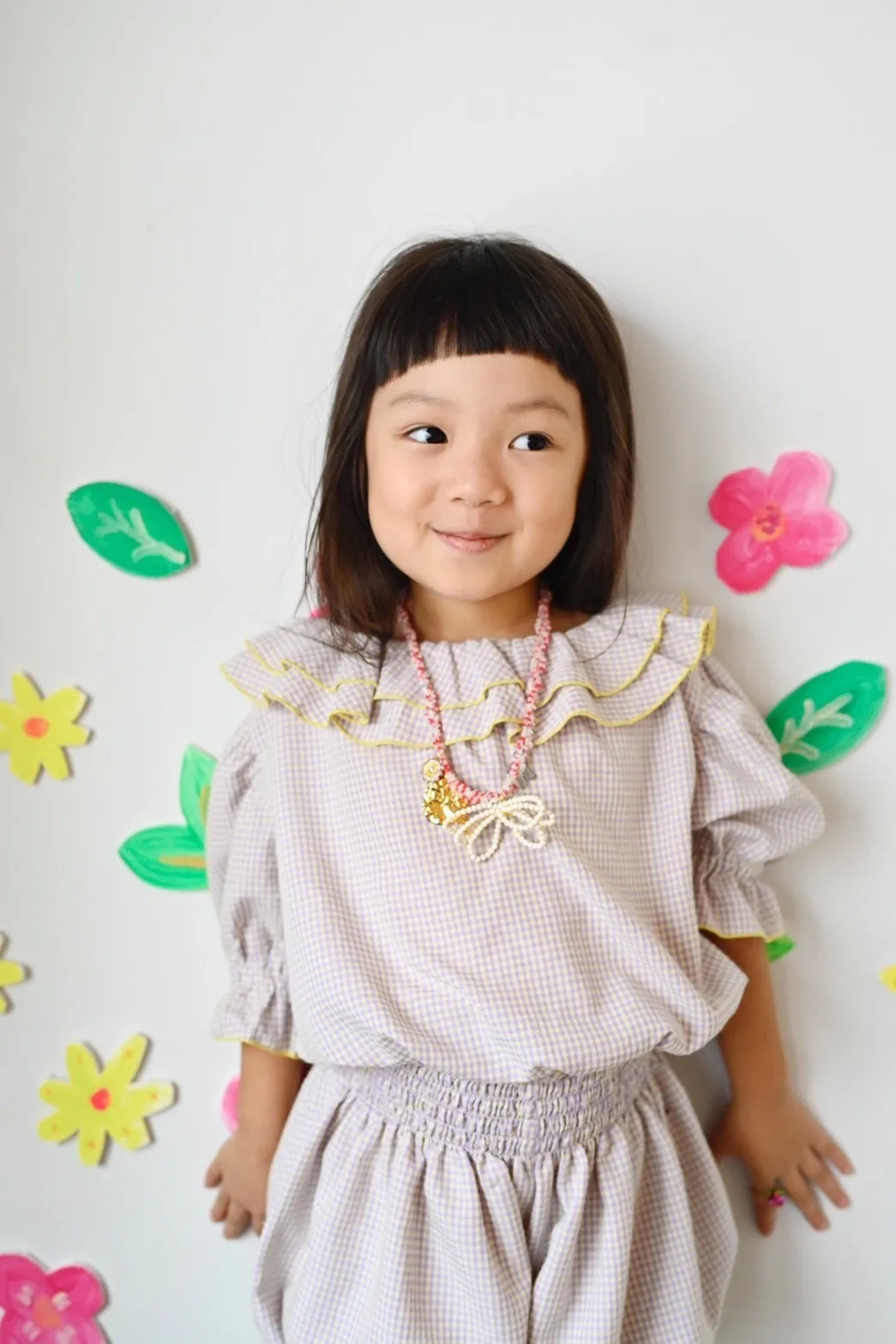 Gingham Tops&Bloomers