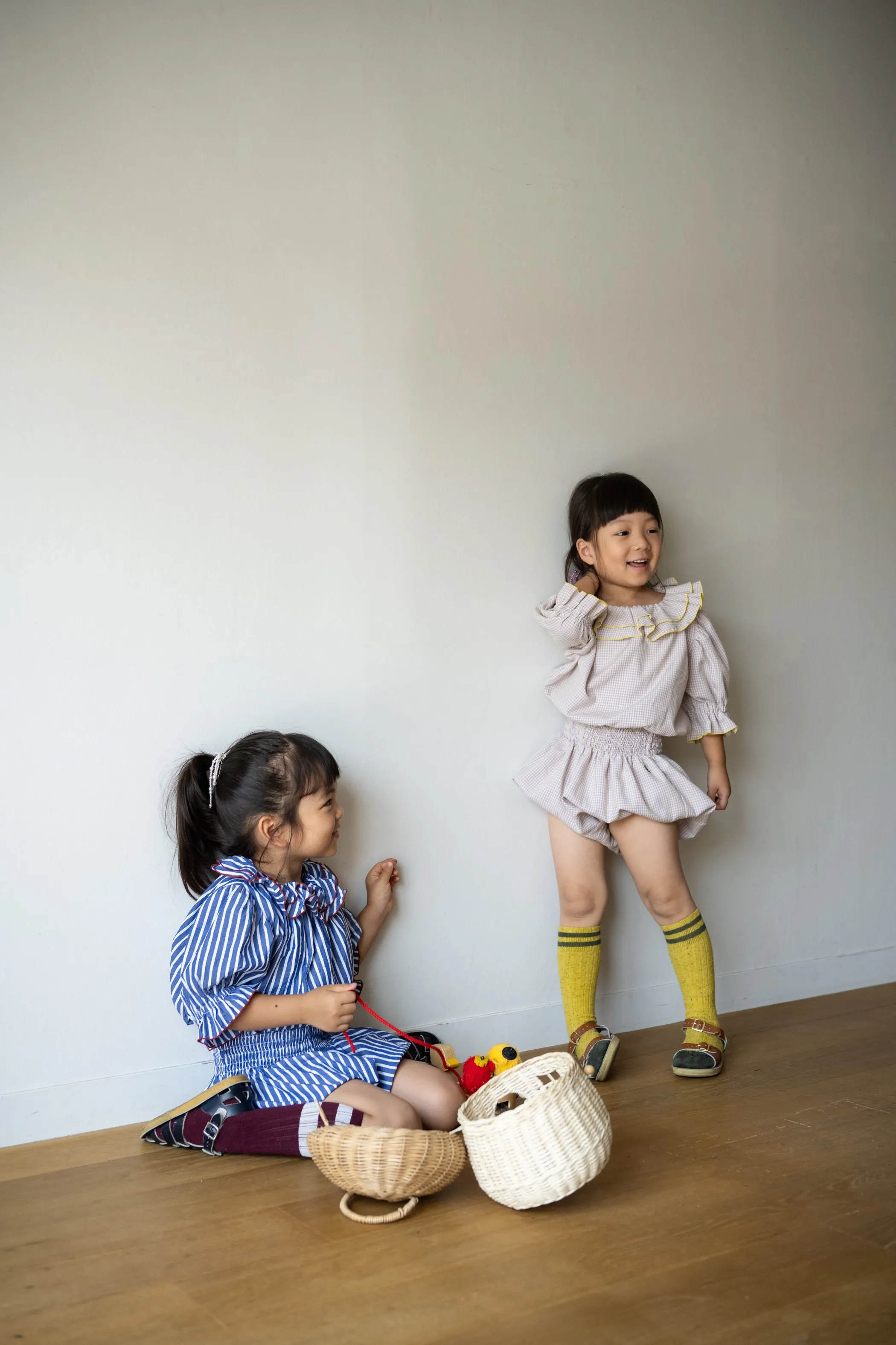Gingham Tops&Bloomers