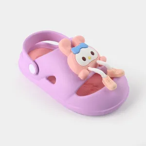 Girls Clogs 1389-T2-Purple
