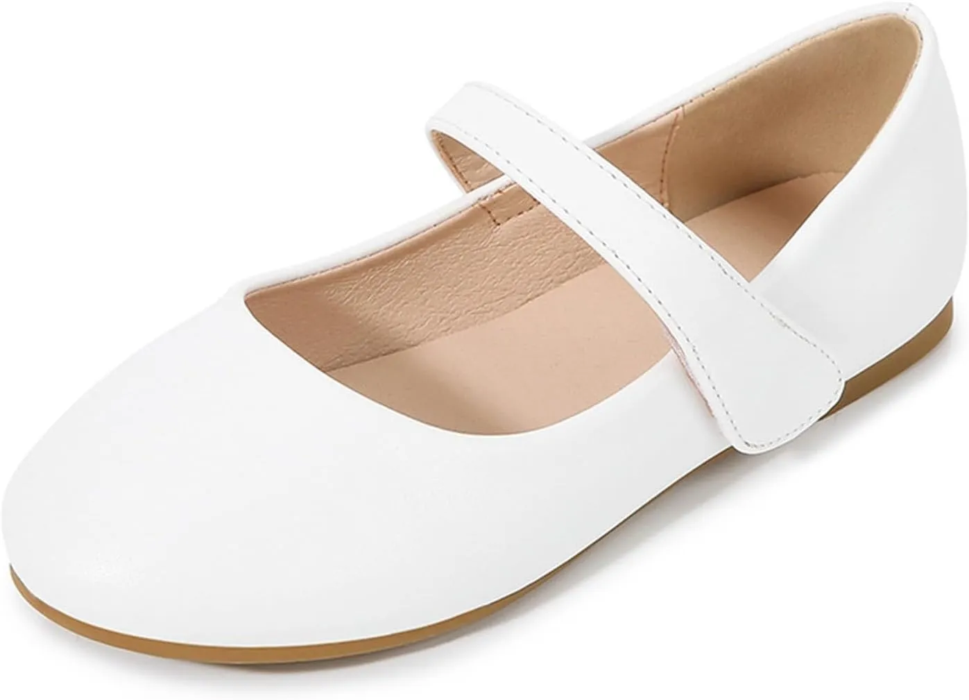 Girls Dress Shoes Patent Leather Wedding Party Princess School Uniform Shoes Mary Jane Ballet Flats for Kids