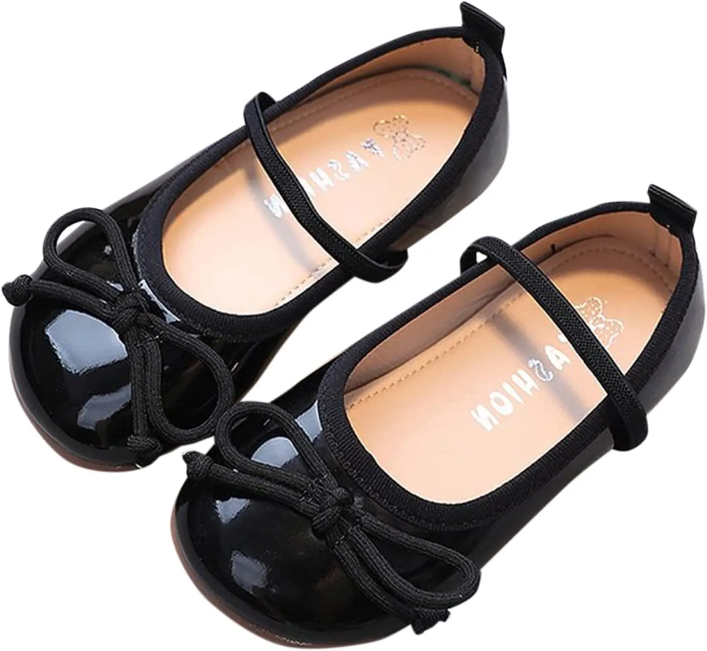 Girls Mary Jane Dress Shoes Wedding Party Flats Slip On Ankle Strap Ballet Dance Shoes For Toddler Baby