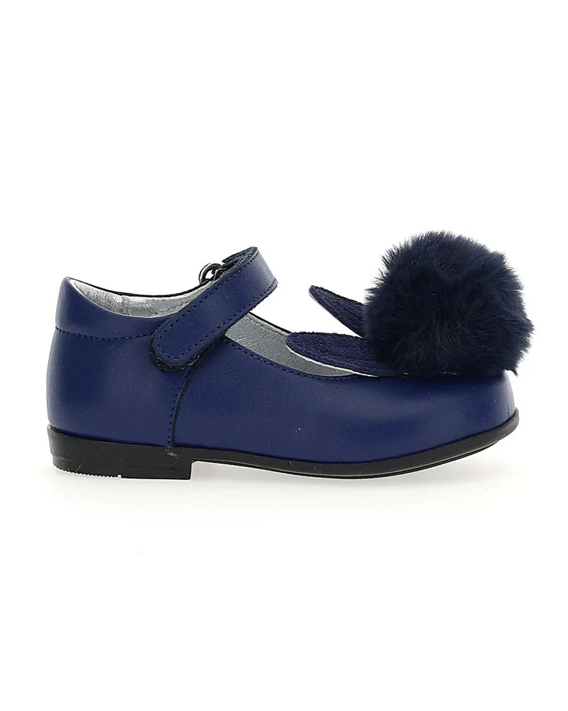 Girls Navy Ballerina