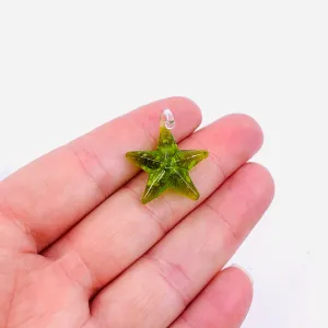 Glass Glow in the Dark Stars, Green 366