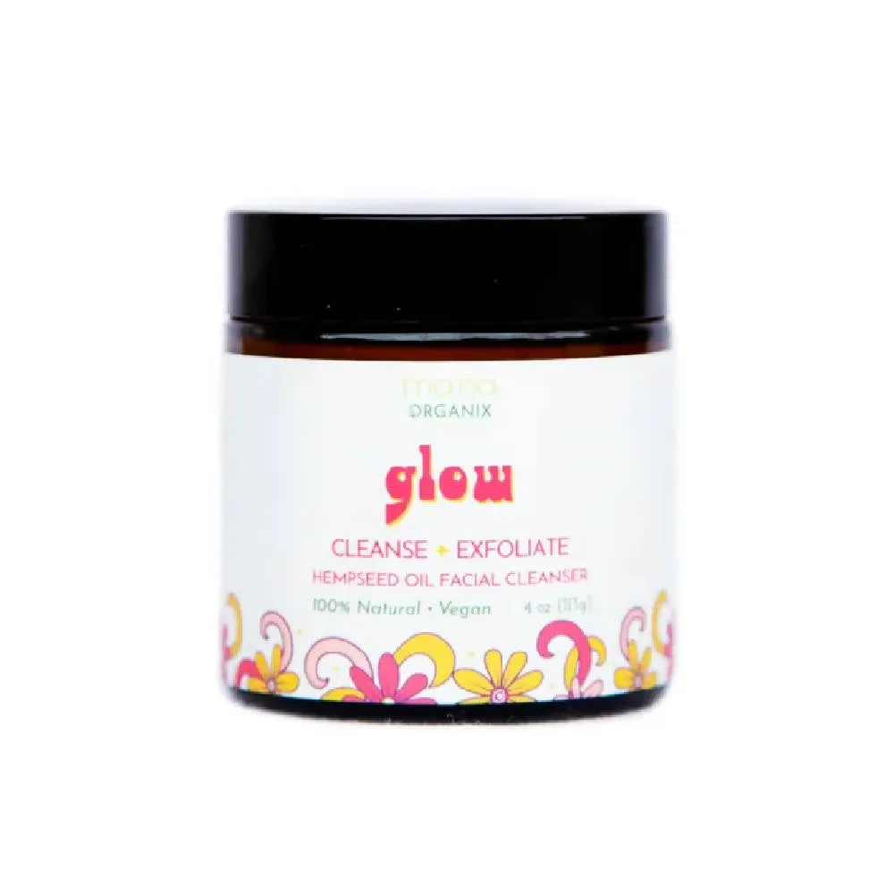 Glow Hempseed Oil Exfoliating Facial Cleanser