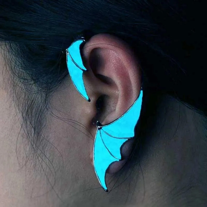 Glow In The Dark Dragon Wing Earring