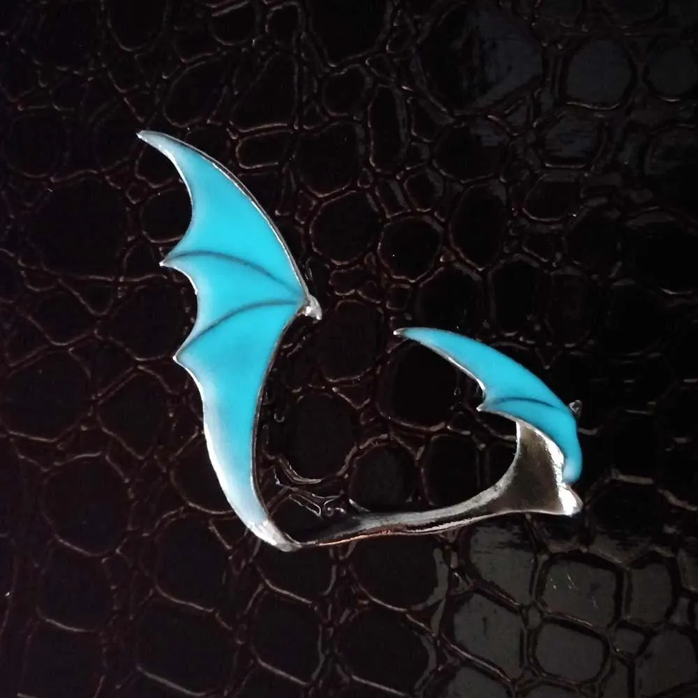 Glow In The Dark Dragon Wing Earring