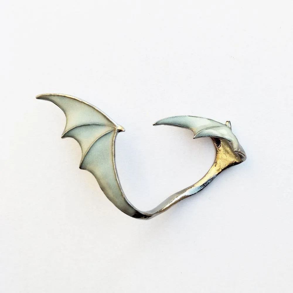 Glow In The Dark Dragon Wing Earring