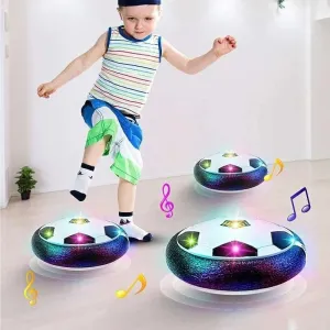 Glow-in-the-Dark Hover Soccer Ball for Indoor & Outdoor Interactive Play