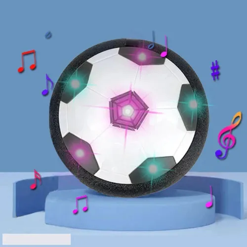 Glow-in-the-Dark Hover Soccer Ball for Indoor & Outdoor Interactive Play