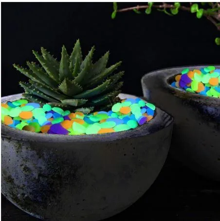 Glow in the Dark Pebbles (50 pcs Set)