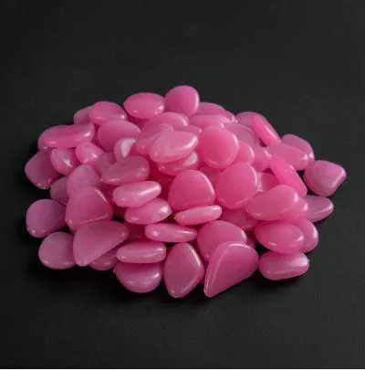 Glow in the Dark Pebbles (50 pcs Set)