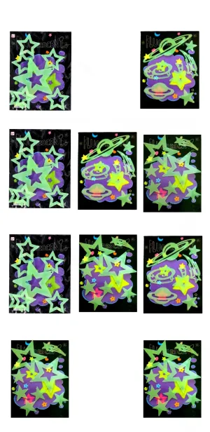 Glow In The Dark Stars - Galaxy 10 Bulk Pack