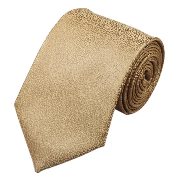 Gold Tie - With or Without Matching Pocket Square