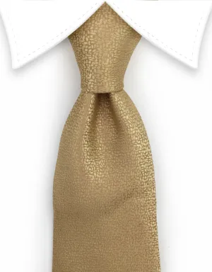 Gold Tie - With or Without Matching Pocket Square
