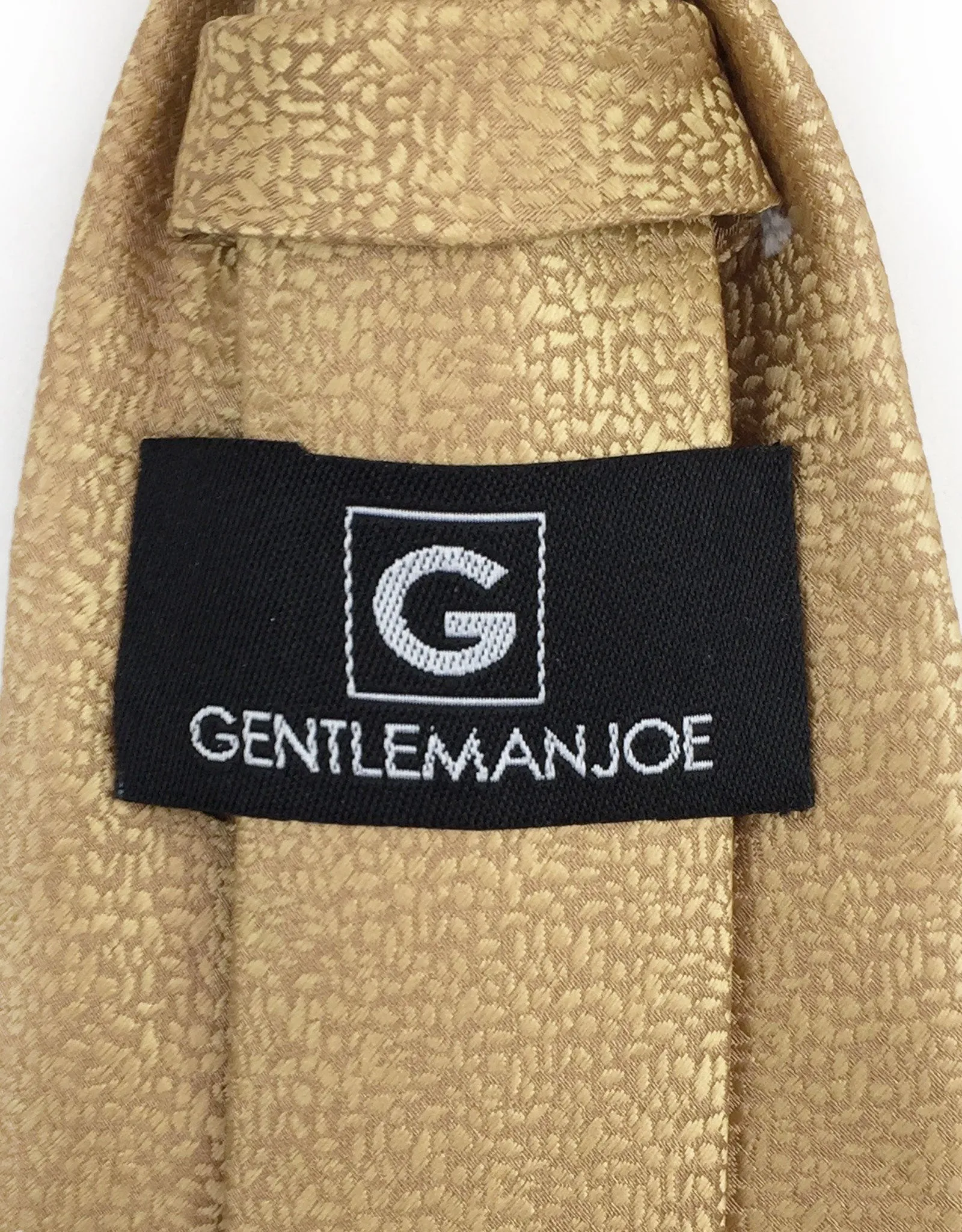 Gold Tie - With or Without Matching Pocket Square
