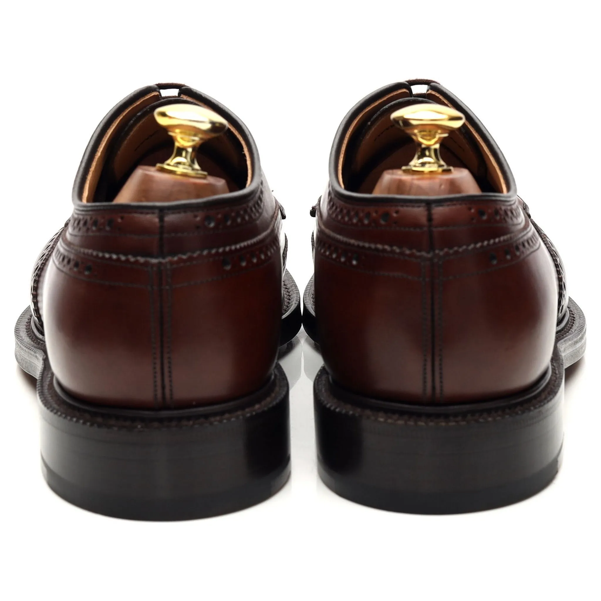 'Grafton' Brown Leather Oxford Brogue UK 8.5 G