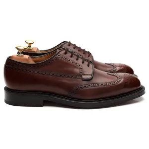 'Grafton' Brown Leather Oxford Brogue UK 8.5 G